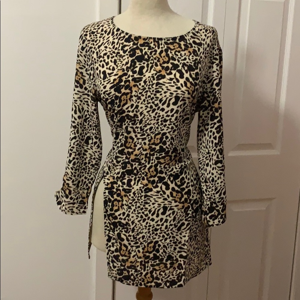 NY&Co leaopard tunic. Size XS NWT